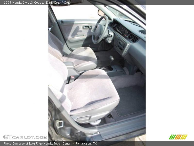 Dark Grey / Grey 1995 Honda Civic LX Coupe