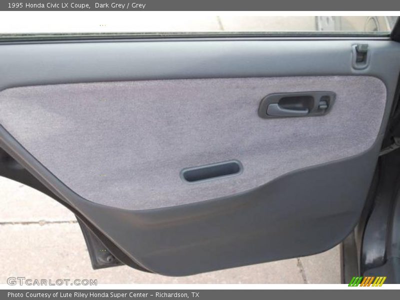 Dark Grey / Grey 1995 Honda Civic LX Coupe