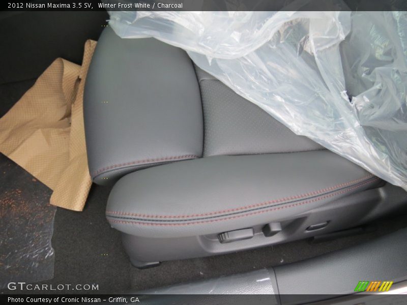 Winter Frost White / Charcoal 2012 Nissan Maxima 3.5 SV