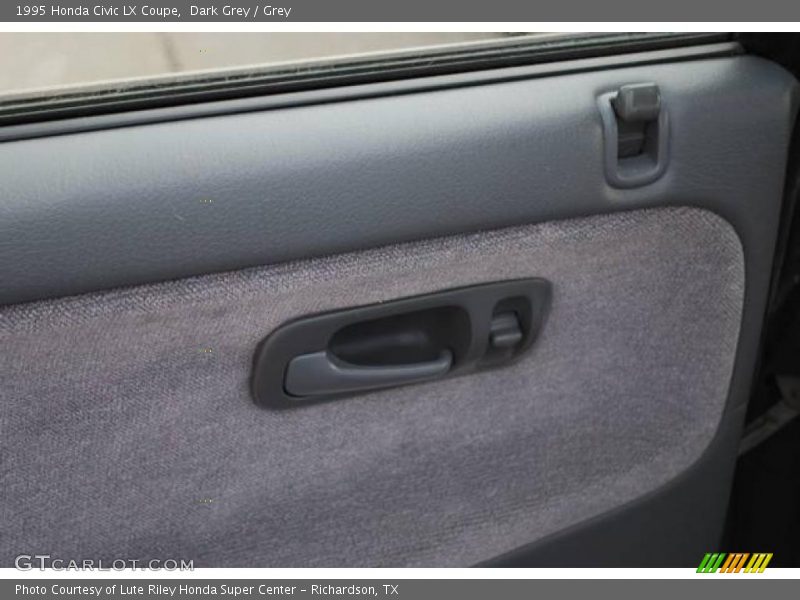 Dark Grey / Grey 1995 Honda Civic LX Coupe