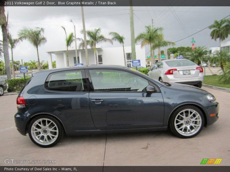  2011 Golf 2 Door Blue Graphite Metallic