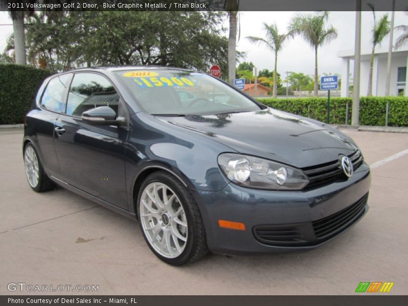 Front 3/4 View of 2011 Golf 2 Door