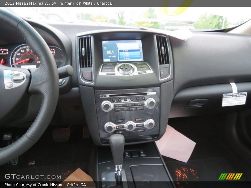 Winter Frost White / Charcoal 2012 Nissan Maxima 3.5 SV