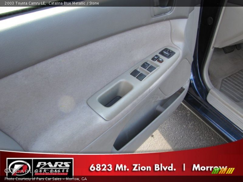 Catalina Blue Metallic / Stone 2003 Toyota Camry LE
