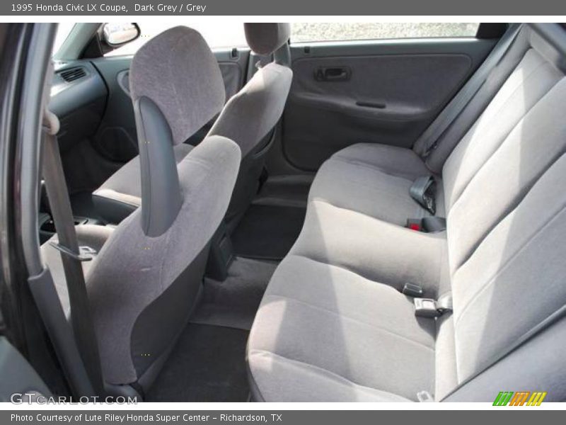 Dark Grey / Grey 1995 Honda Civic LX Coupe