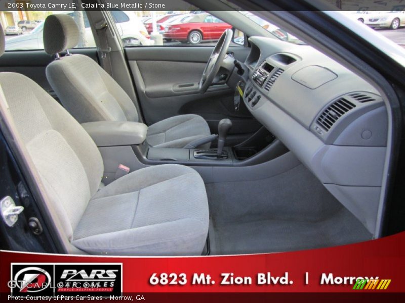 Catalina Blue Metallic / Stone 2003 Toyota Camry LE