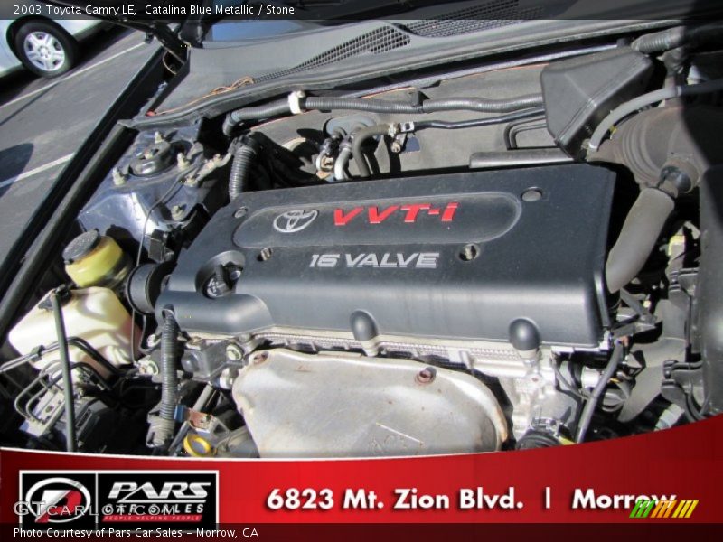 Catalina Blue Metallic / Stone 2003 Toyota Camry LE