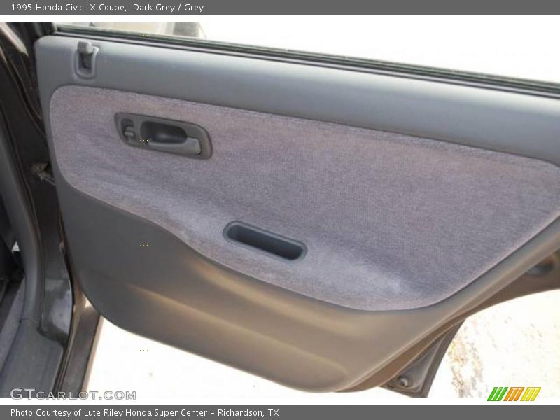 Dark Grey / Grey 1995 Honda Civic LX Coupe