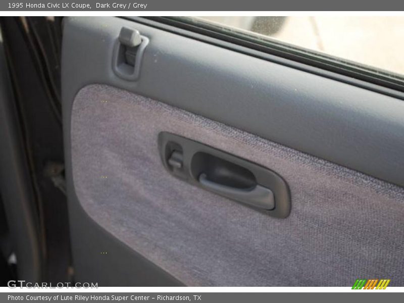 Dark Grey / Grey 1995 Honda Civic LX Coupe