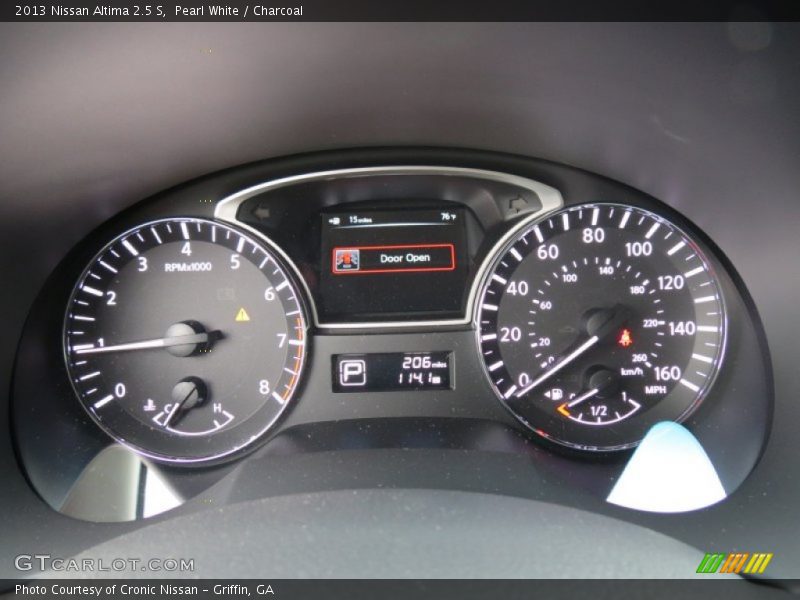  2013 Altima 2.5 S 2.5 S Gauges