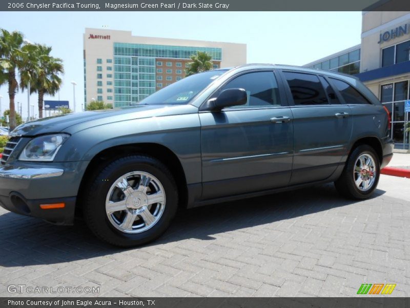 Magnesium Green Pearl / Dark Slate Gray 2006 Chrysler Pacifica Touring