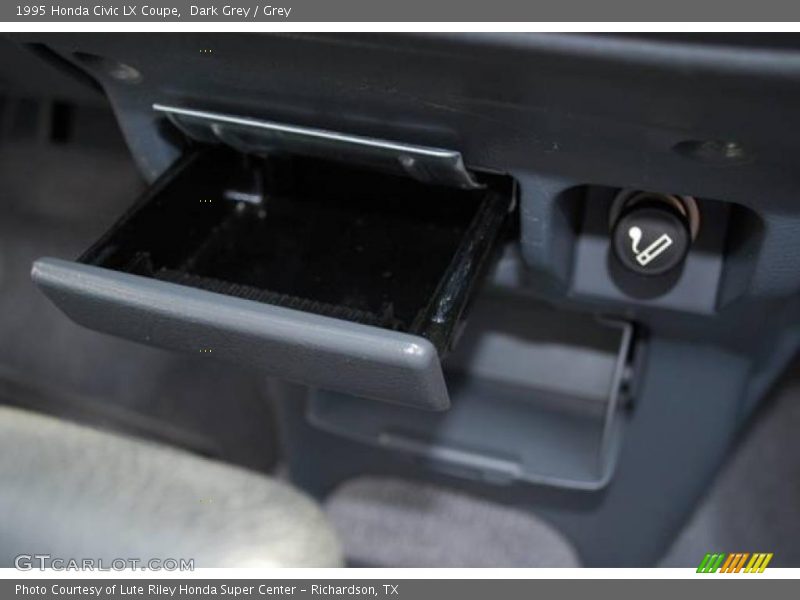 Dark Grey / Grey 1995 Honda Civic LX Coupe