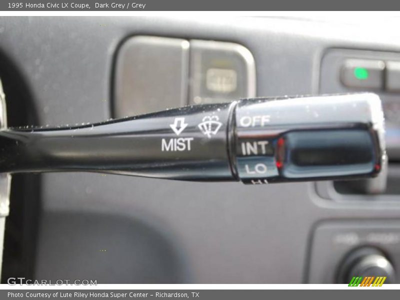 Dark Grey / Grey 1995 Honda Civic LX Coupe