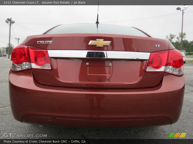 Autumn Red Metallic / Jet Black 2012 Chevrolet Cruze LT