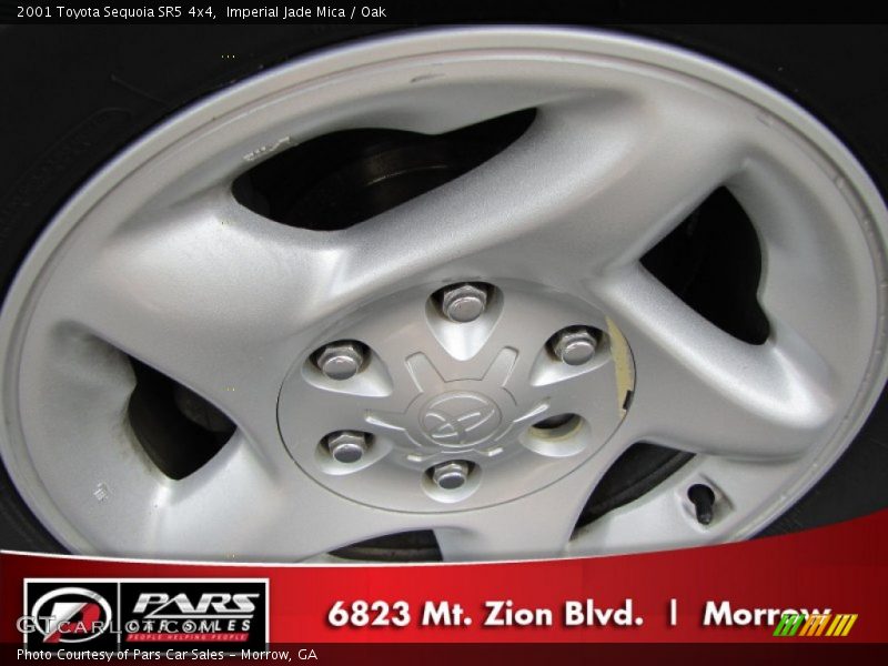 Imperial Jade Mica / Oak 2001 Toyota Sequoia SR5 4x4