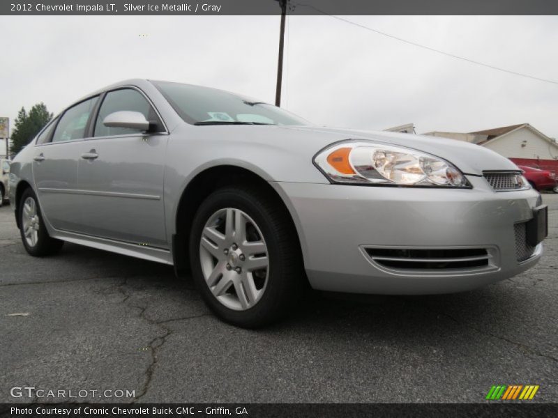 Silver Ice Metallic / Gray 2012 Chevrolet Impala LT
