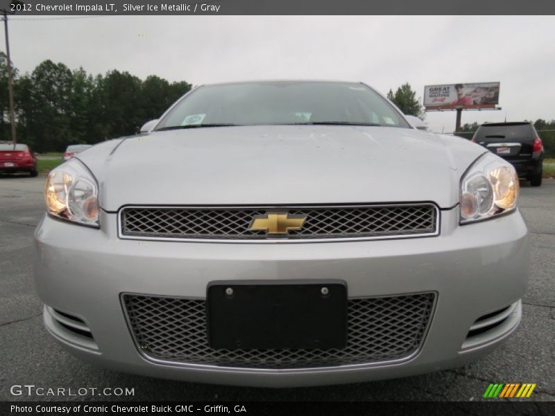 Silver Ice Metallic / Gray 2012 Chevrolet Impala LT