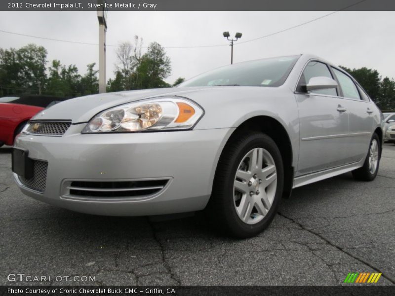 Silver Ice Metallic / Gray 2012 Chevrolet Impala LT