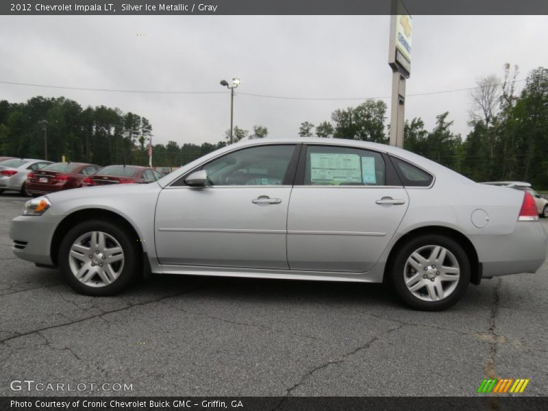 Silver Ice Metallic / Gray 2012 Chevrolet Impala LT