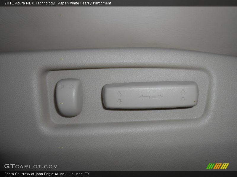 Aspen White Pearl / Parchment 2011 Acura MDX Technology
