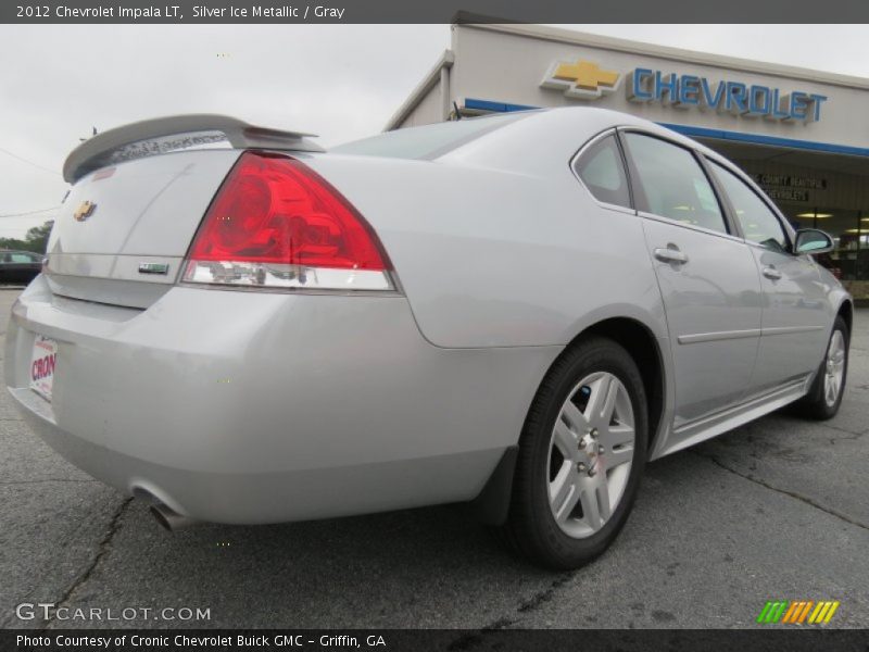 Silver Ice Metallic / Gray 2012 Chevrolet Impala LT