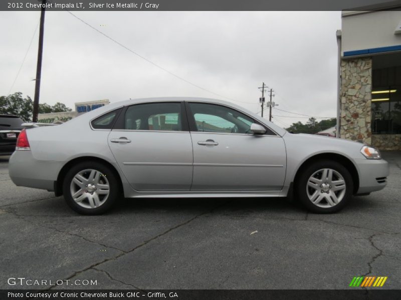 Silver Ice Metallic / Gray 2012 Chevrolet Impala LT