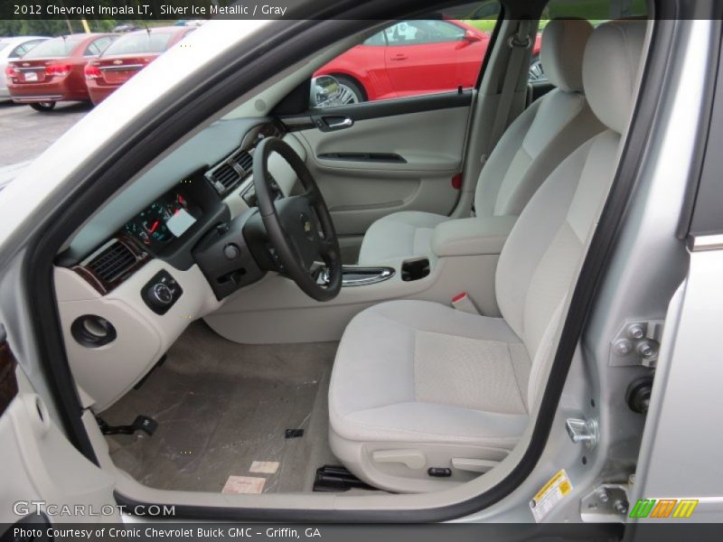 Silver Ice Metallic / Gray 2012 Chevrolet Impala LT