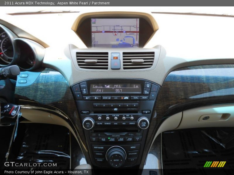 Aspen White Pearl / Parchment 2011 Acura MDX Technology