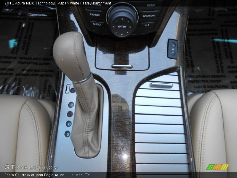 Aspen White Pearl / Parchment 2011 Acura MDX Technology