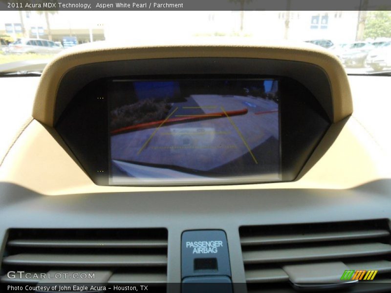 Aspen White Pearl / Parchment 2011 Acura MDX Technology