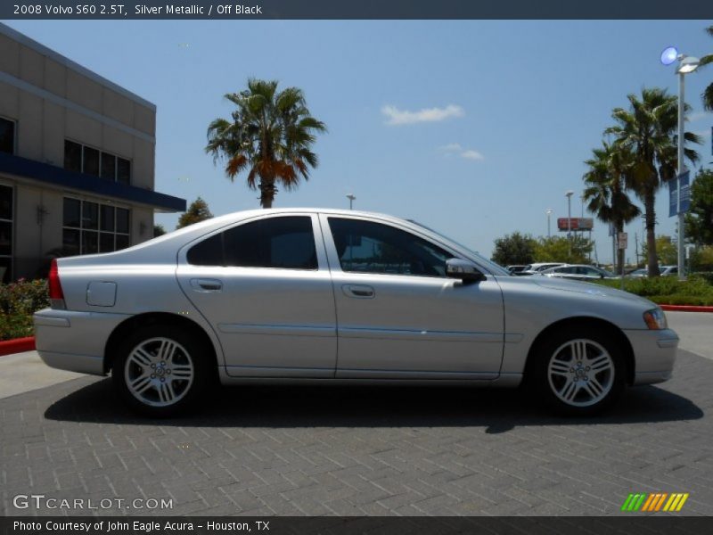 Silver Metallic / Off Black 2008 Volvo S60 2.5T