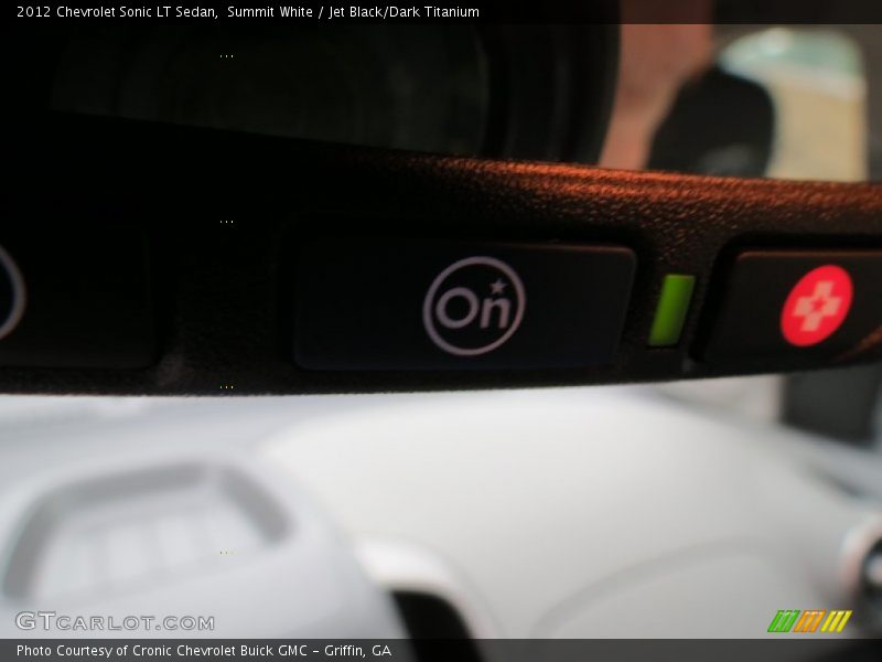 Summit White / Jet Black/Dark Titanium 2012 Chevrolet Sonic LT Sedan