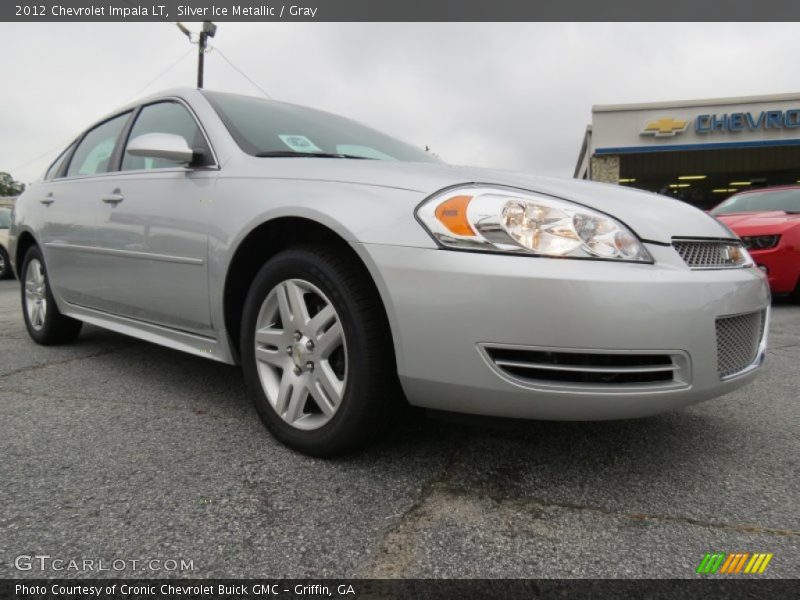 Silver Ice Metallic / Gray 2012 Chevrolet Impala LT