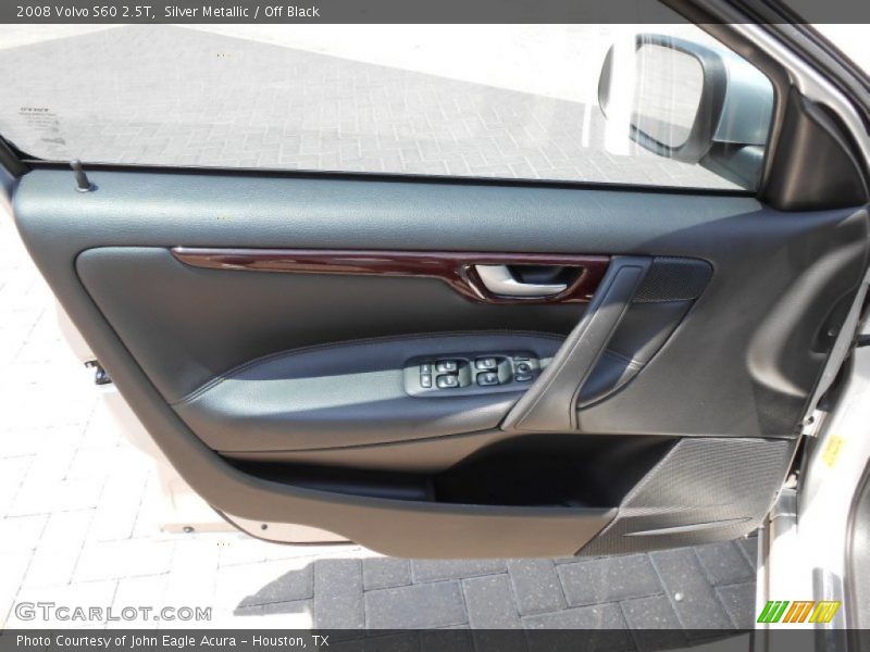 Silver Metallic / Off Black 2008 Volvo S60 2.5T