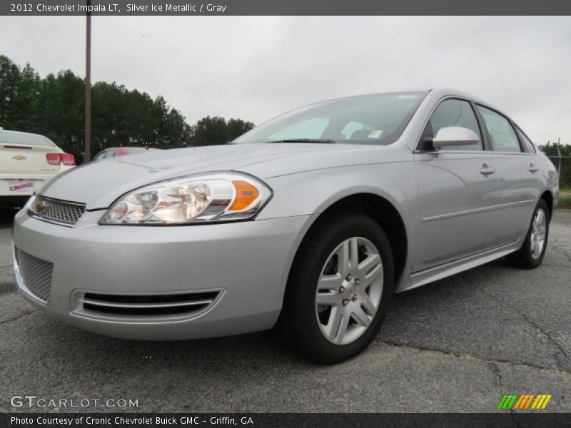 Silver Ice Metallic / Gray 2012 Chevrolet Impala LT