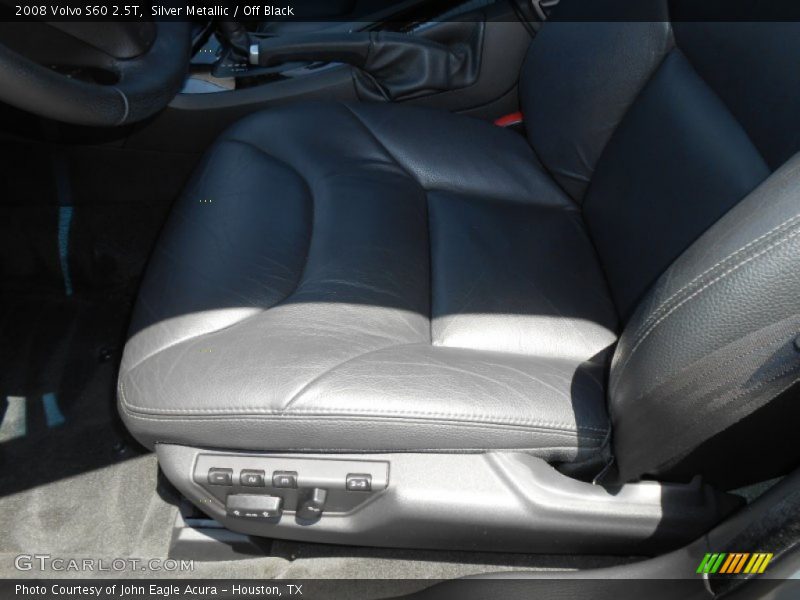 Silver Metallic / Off Black 2008 Volvo S60 2.5T