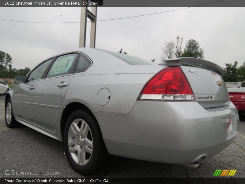 Silver Ice Metallic / Gray 2012 Chevrolet Impala LT