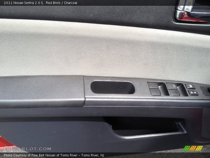 Red Brick / Charcoal 2011 Nissan Sentra 2.0 S