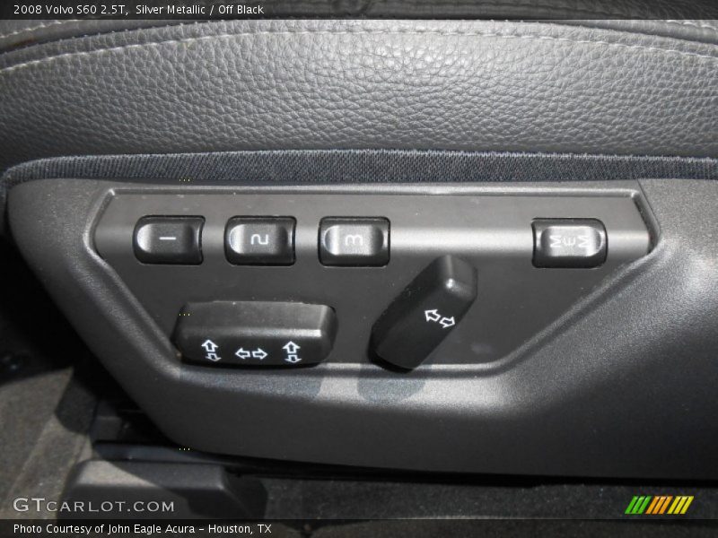 Silver Metallic / Off Black 2008 Volvo S60 2.5T