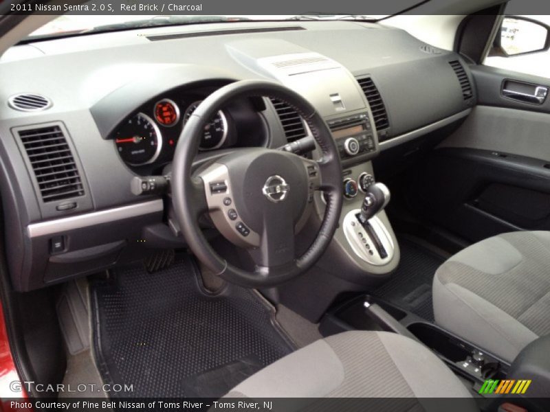 Red Brick / Charcoal 2011 Nissan Sentra 2.0 S