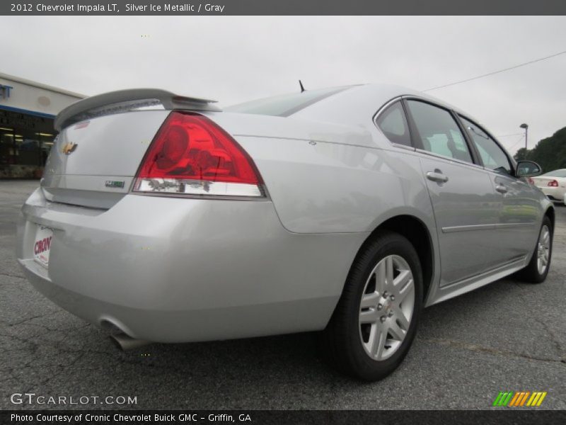 Silver Ice Metallic / Gray 2012 Chevrolet Impala LT