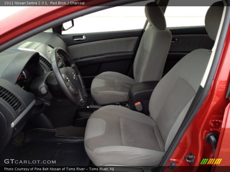 Red Brick / Charcoal 2011 Nissan Sentra 2.0 S