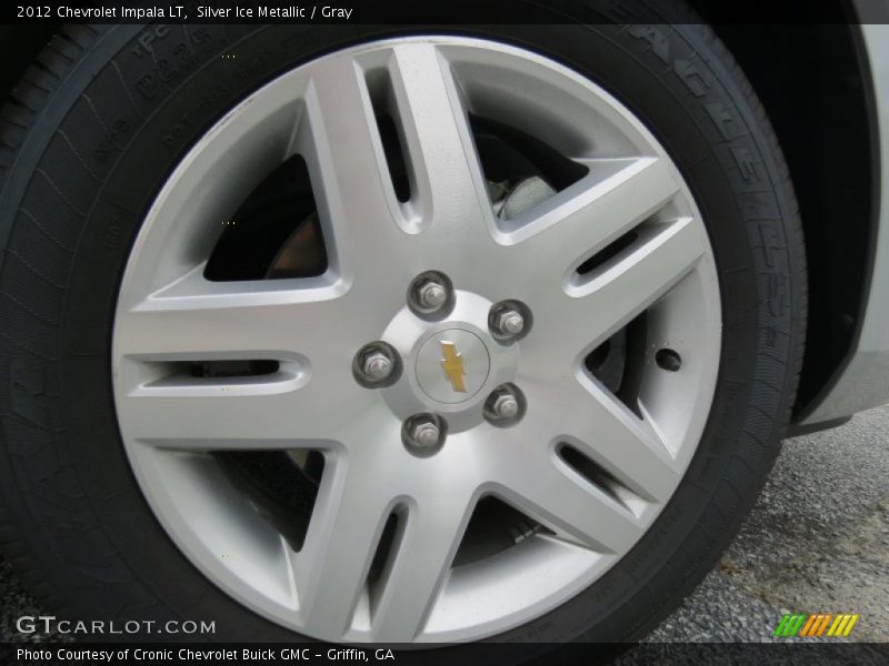 Silver Ice Metallic / Gray 2012 Chevrolet Impala LT