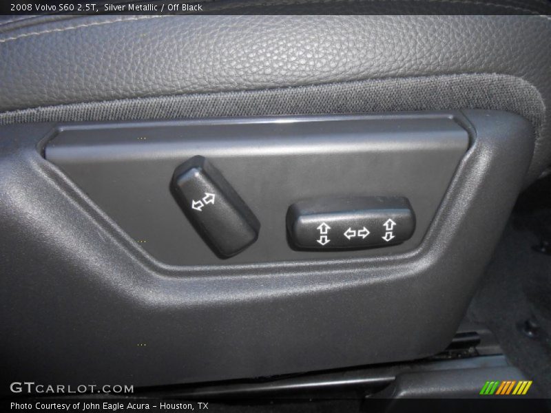 Silver Metallic / Off Black 2008 Volvo S60 2.5T