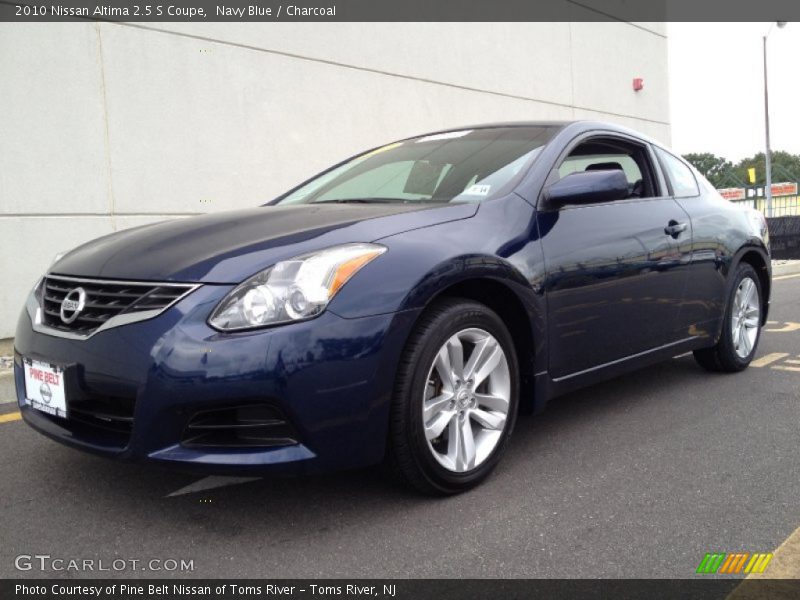 Navy Blue / Charcoal 2010 Nissan Altima 2.5 S Coupe
