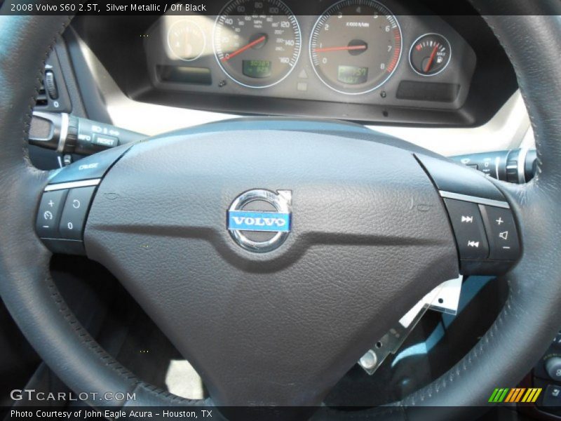 Silver Metallic / Off Black 2008 Volvo S60 2.5T