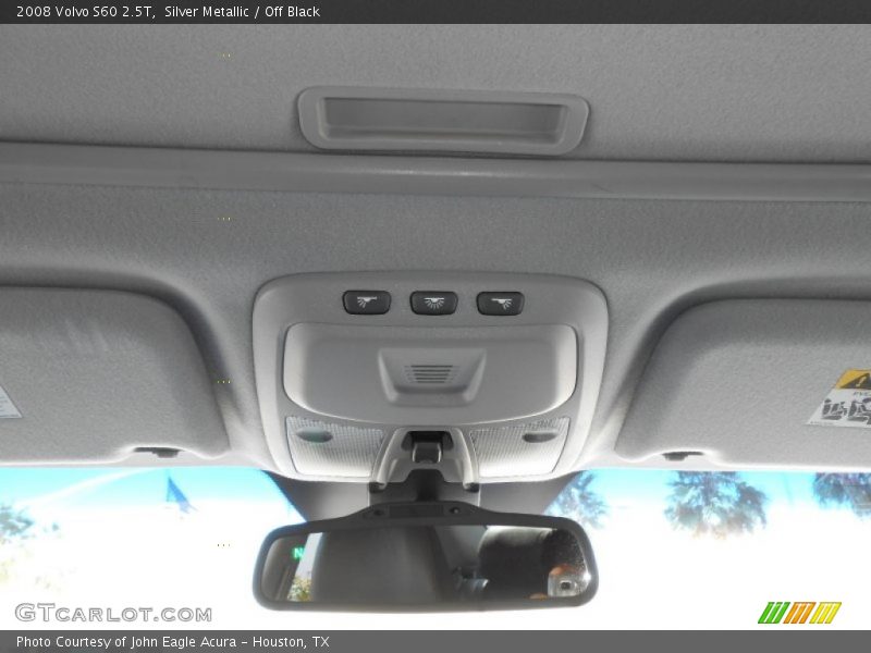 Silver Metallic / Off Black 2008 Volvo S60 2.5T