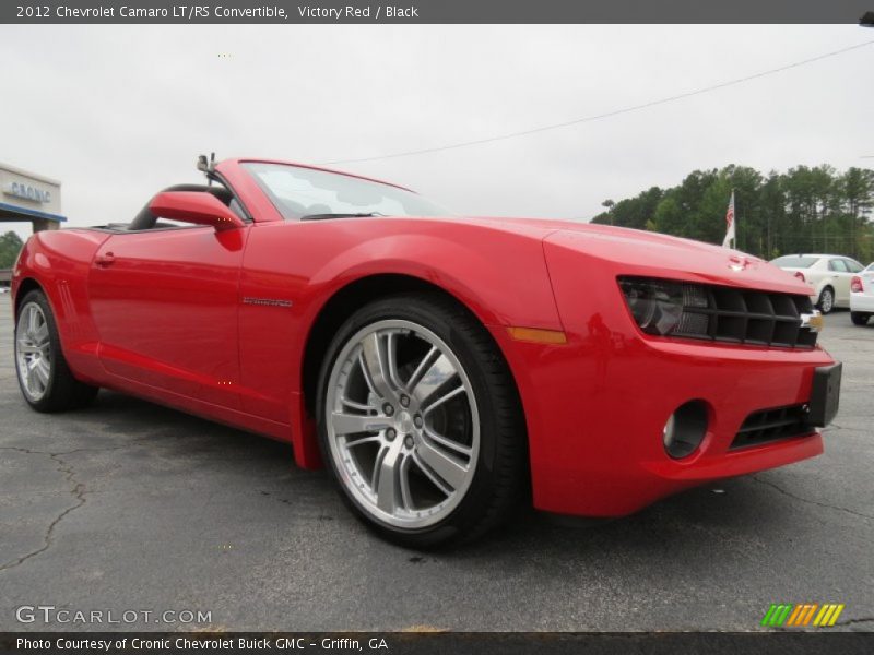 Front 3/4 View of 2012 Camaro LT/RS Convertible