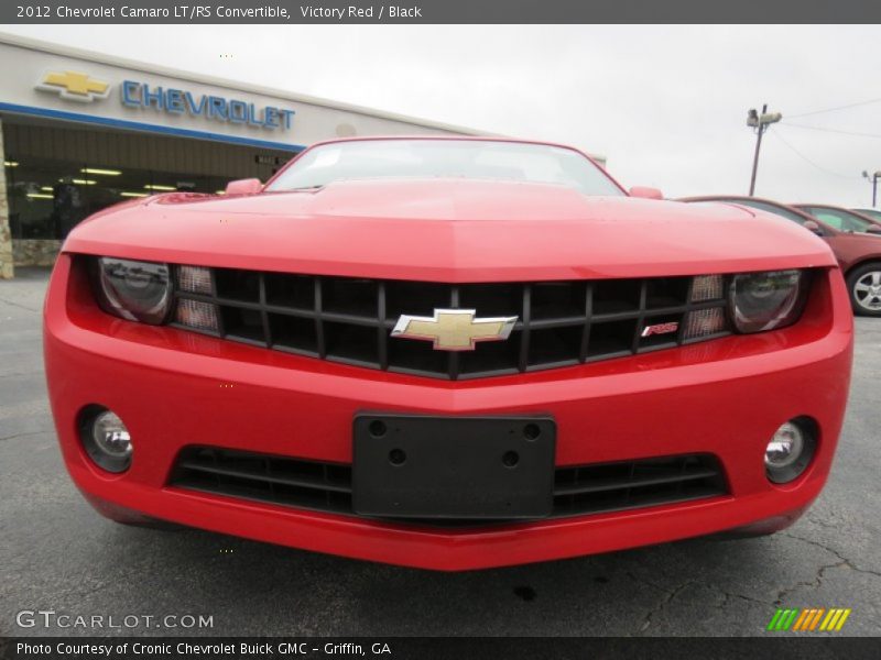Victory Red / Black 2012 Chevrolet Camaro LT/RS Convertible