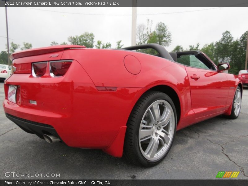 Victory Red / Black 2012 Chevrolet Camaro LT/RS Convertible